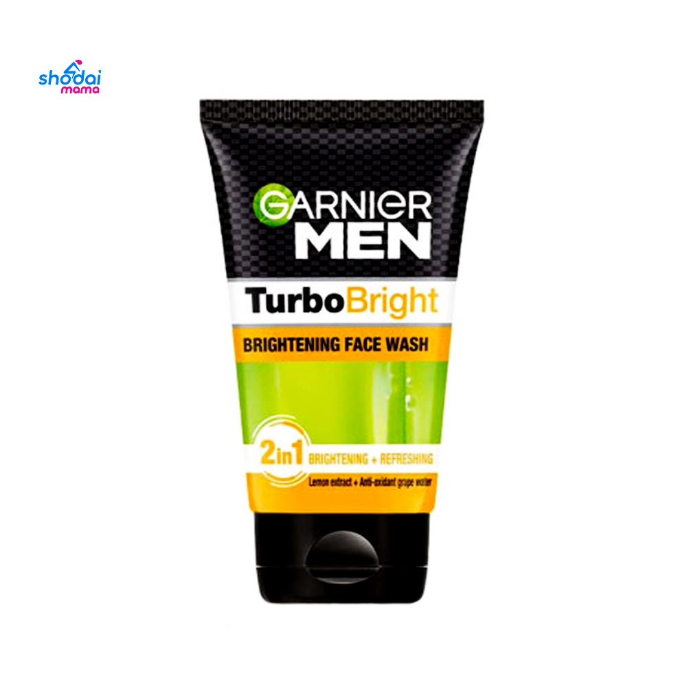 Garnier Men Turbo Bright Brightening Face Wash 100gm